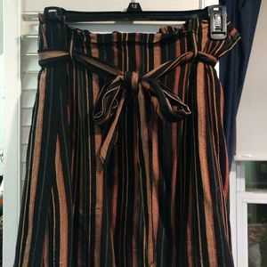 Striped AE mini skirt